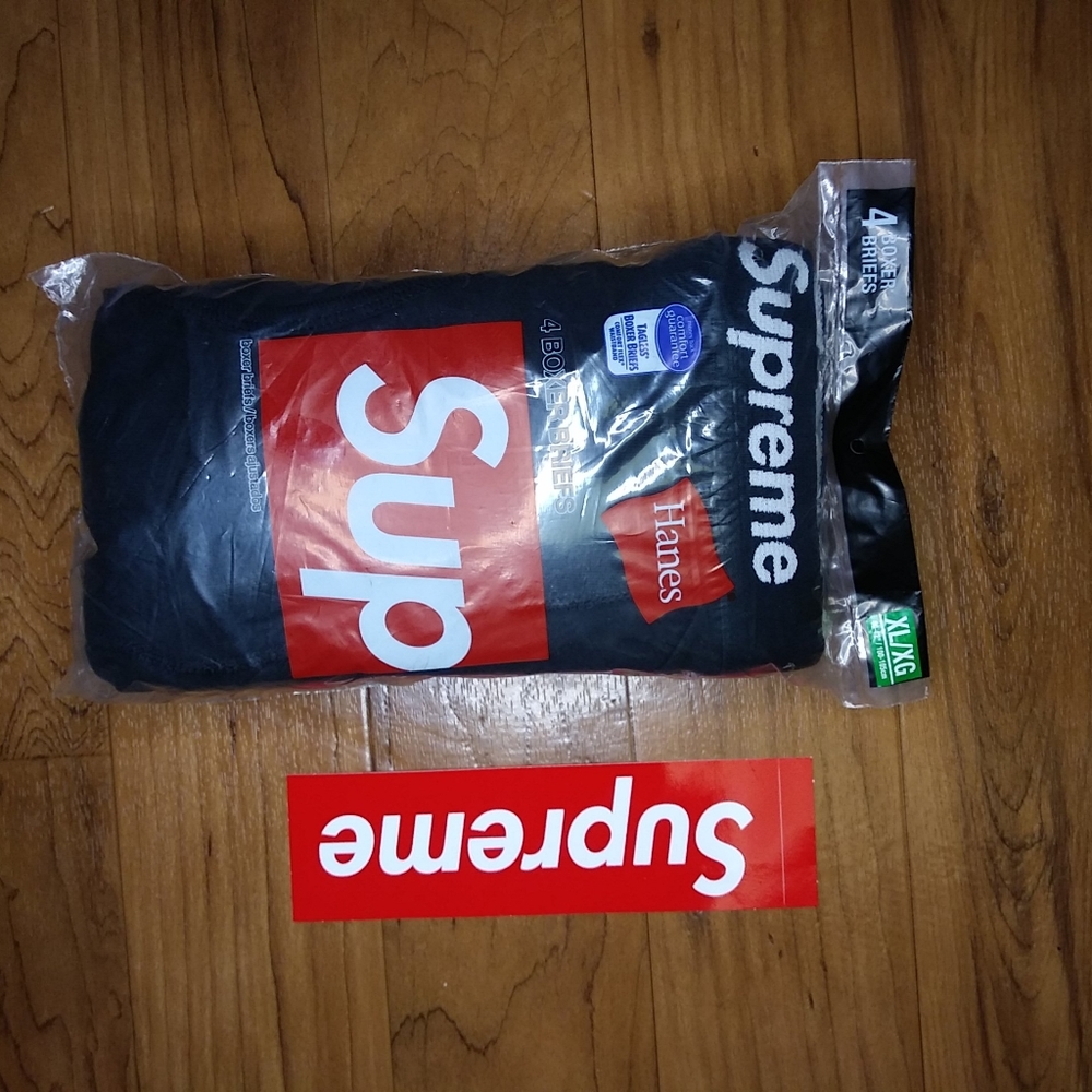 SURPREME HANES 4 PACK BRIEFS